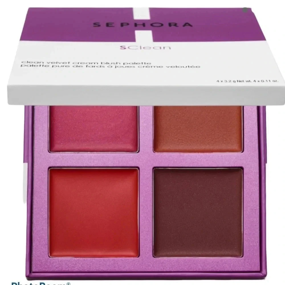 Sephora S Clean Velvet Cream Blush Palette  New - Picture 14 of 14